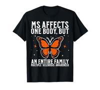 Multiple Sclerosis Awareness Support Apparel MS Awareness Maglietta