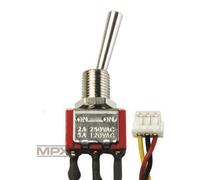 Multiplex/Hitec RC 3StufenSchalter Ein/Aus / Ein Lungo (Micro) / 75753