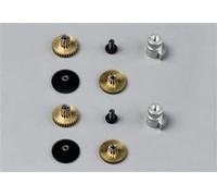 Multiplex / Hitec RC Set Di Ingranaggi In Metallo Per Tinys (2x) / 893276