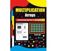 Multiplication Arrays: Mastering Single-Digit Facts 1-9 with Answer Key
