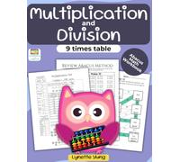 Multiplication & Division Workbook-9 Times Tables: Abacus Math Workbook Multiplication Facts