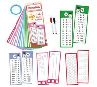 Multiplication Flash Cards - Math Flash Cards for Kids | Educational Flashs Cardss | Flashs Cardss for Kids | Double Side Interactive Learning Game with 2 Dry Erase Pen for Classroom, Home School