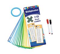 Multiplication Flash Cards - Math Multiplication Flash Cards, Set | 0-12 Tables | Drills Practice | For Elementary School Classroom Student Homeschool Teacher STEM Education Study Gift Set