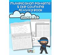 Multiplication Patterns and Skip Counting Activity Book: Learning Tool with Multiplication Tables Help for 3rd and 4th Grade Facts Learning