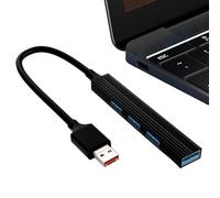 Multiport USB C, distributore di computer - distributore USB a 4 porte, estensore USB per laptop, chiave USB, disco rigido, console, fotocamera, tastiera, s