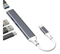 Multiporta USB OTG 3.0 a USB C Hub Adattatore Cavo per iPhone 17 16 15 Pro Max per Apple per iPad Docking Station Thunderbolt Splitter Accessori PC Doppia Porte Hub Connettore Convertitore