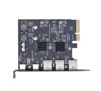 Multiports PCIExpress a USB3.0 Scheda di espansione per PC desktop 5 porte ad alta velocità 10Gbps Facilmente PCIe Inserimento Connettore dispositivo esterno
