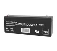 multipower 301074 MP2,3-12 Batteria al piombo 12 V 2.3 Ah Piombo-AGM (L x A x