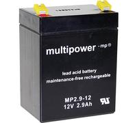 multipower A97275 MP2,9-12 Batteria al piombo 12 V 2.9 Ah Piombo-AGM (L x A x