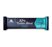 Multipower Barretta Proteica - 53% Protein Boost con 24 g di Proteine e a Basso Contenuto di Zuccheri - Perfetta come snack o dopo l´allenamento - Confezione 20 x 45 g - Gusto Cocco