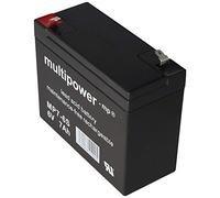 Multipower Batteria al piombo-acido MP7-6S, 6 Volt, 7 Ah