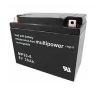 Multipower Batteria al piombo MP20-6 / 6 V 20 Ah AGM