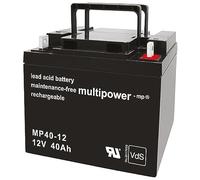 Multipower Batteria al piombo MP40-12 Pb 12V / 40Ah VdS Nr. G117030