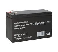 Multipower Batteria Al Piombo MPL1234H-V0 12V/8,5Ah - Flame Preisgruppe Alta -