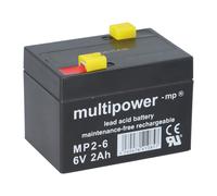 Multipower Batteria Piombo MP2-6 Pb 6V / 2Ah