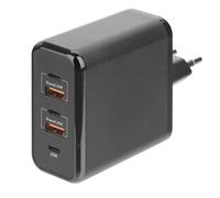Multipower, caricabatteria da rete con 5 porte USB - PD / QC 3.0 - 60W - 100/230