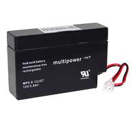 multipower MP0,8-12 PB-12-0,8-JST MP0.8-12JST Batteria al piombo 12 V 0.8 Ah Pi