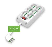 MULTIPR.6 POSTI UNIV.+INT.C/CAVO SP.16A+T QUADRA