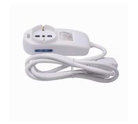 MULTIPRESA 1 USCITE UNIVERSALI + 2 BIPASSO 10/16A SPINA 16A CAVO 1.5 MT 80331N