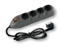 Ciabatta Multipresa Poker 4 Prese Universali Con Interruttore Bticino 3680GB