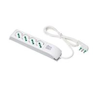 Multipresa 4 prese bipasso italo/tedesche 2P+T 16A codice 410100 FME FANTON
