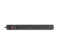 Activejet COMBO 9gn3mcz Surge Protection Strip 10A 2300W COMBO 9GN 3M