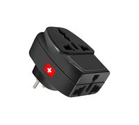 MULTIPRESA AKASHI ALT3PMSW - Tipo J, 3 prese universali, compatibile con la Svizzera