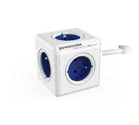 Multipresa Allocacoc PowerCube Extended Type E 5 prese 1,5 m blu interno