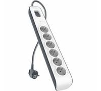 6-OUTLET SURGE PROTECTION STRIP WITH 2M POWER CORD