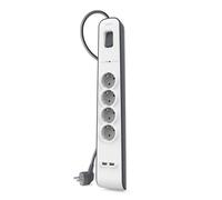 Multipresa Belkin BSV401VF2M 4 prese protezione 2 USB-A cavo 2 m
