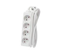 Multipresa bianca - 4 x 16 A, 1,5 m