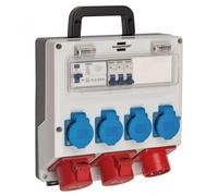 Multipresa Brennenstuhl 1154890010 6 prese con disgiuntore RCD IP44 esterna