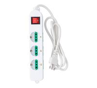 MULTIPRESA 9 POSIZIONI CIABATTA SCHUKO SIEMENS 2500 W PRESA SPINA