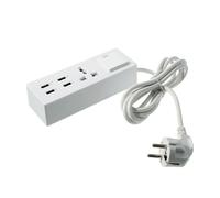 MULTIPRESA CIABATTA ELETTRICA CON 1 PRESE UNIVERSALI 4 USB CON INTERRUTTORE