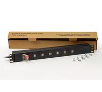 MULTIPRESA CON 12 PRESE USB 3,4A PER RICARICA DISPOSITIVI CON INTERRUTTORE