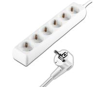 Multipresa con Cavo Bianco Plastica 182x45x40 mm V-TAC VT-1106