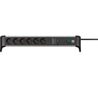 MULTIPRESA CON PROTEZIONE DA SOVRATENSIONE BRENNENSTUHL Steckdosenleiste 6-fach, 230 Volt, Dispositivi elettronici, computer, monitor