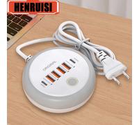 Multipresa da 50 W Presa USB C multiporta Tipo C Caricatore da muro a ricarica rapida Adattatore USB per iPhone12 13 Caricatore rapido per telefono cellulare