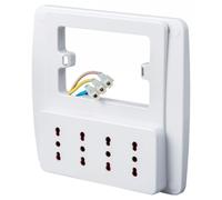 MULTIPRESA DA PARETE COLORE BIANCO - DF 8091440