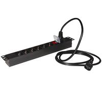 Link Multipresa da rack 19" LK10062C – 6 prese universali 16A con connettore C20