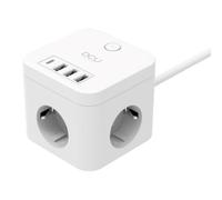 Multipresa DCU Tecnologic EnergyCube 3 Prese 3 USB-A 1 USB-C con Protezione