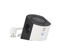 Multipresa Desktop Caricatore Wireless 15W Prese USB A+C 2 Schuko BTicino