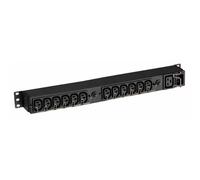 Multipresa Eaton EFLX12I 13 prese Monofase 1U Rack Nera Orizzontale/Verticale