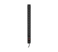 MULTIPRESA ELETTRICA ACTIVEJET COMBO, 230 V, Dispositivi elettrici ed elettronici con spina di tipo E, Nero