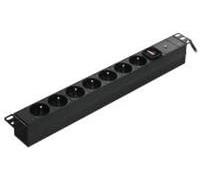 MULTIPRESA ELETTRICA ALANTEC PZ071U, 230 V, Dispositivi elettrici compatibili con presa tipo E, server