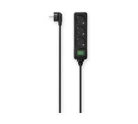 MULTIPRESA ELETTRICA CON INTERRUTTORE HAMA Ciabatta multipresa, 250 V, Nero