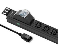MULTIPRESA ELETTRICA QOLTEC Striscia multipresa Qoltec, 250 V, Dispositivi elettronici compatibili con