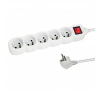 Multipresa Esperanza ELK215W 5 prese tipo E con protezione bambini e interruttore