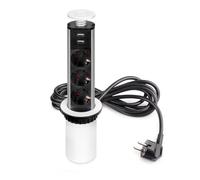 Emuca Multiconnettore Verticale Sollevabile 60 Mm