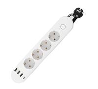 Multipresa europea, adattatore da viaggio multiconnettore, prolunga portatile multifunzione per dispositivi elettronici